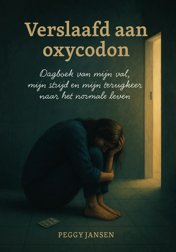Verslaafd aan oxycodon – Peggy Jansen – boek cover