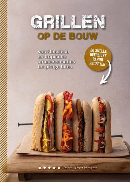 Grillen op de bouw – Storm Kapaan – boek cover