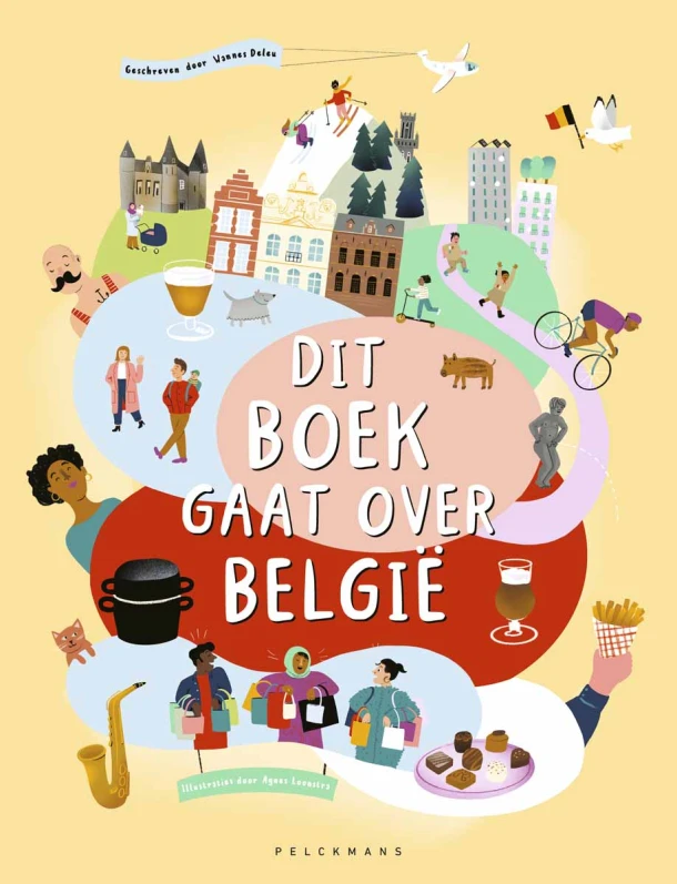 Dit boek gaat over België – Wannes Deleu – boek cover