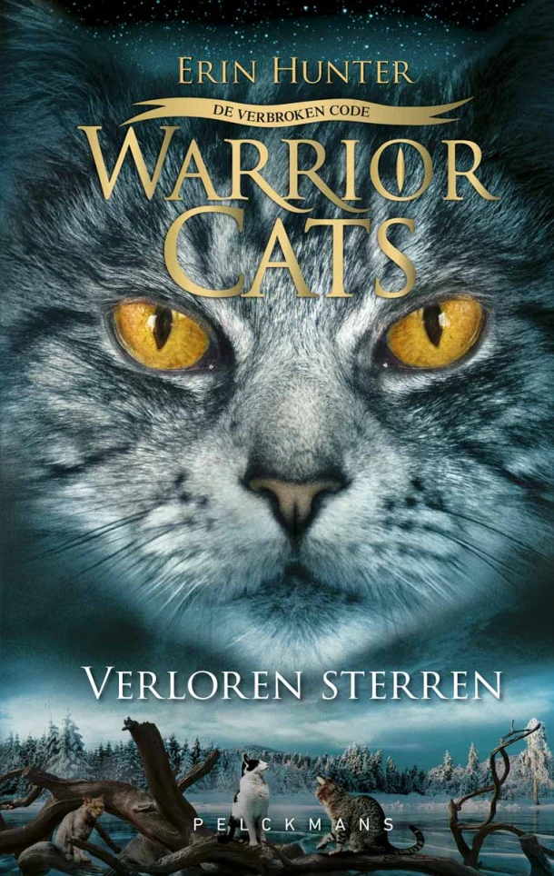 Serie 6 - Boek 1 Verloren sterren – Erin Hunter – boek cover
