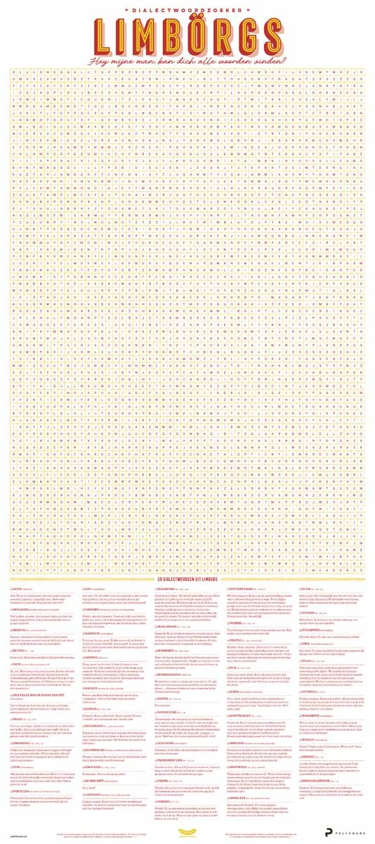 Dialectposter: LIMBURGS – Dieter Coppens – boek cover