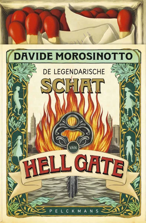 De legendarische schat van Hell Gate – Davide Morosinotto – boek cover