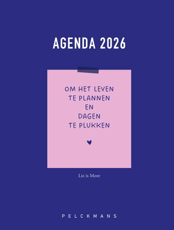 Agenda Liz is More 2026-2027 – Liz is More – boek cover