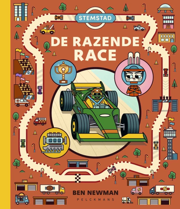 De razende race – Ben Newman – boek cover