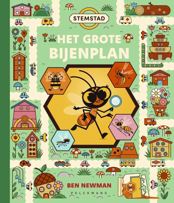 Het grote bijenplan – Ben Newman – boek cover