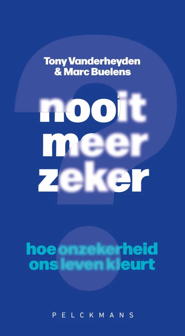 Nooit meer zeker? – Marc Buelens – boek cover