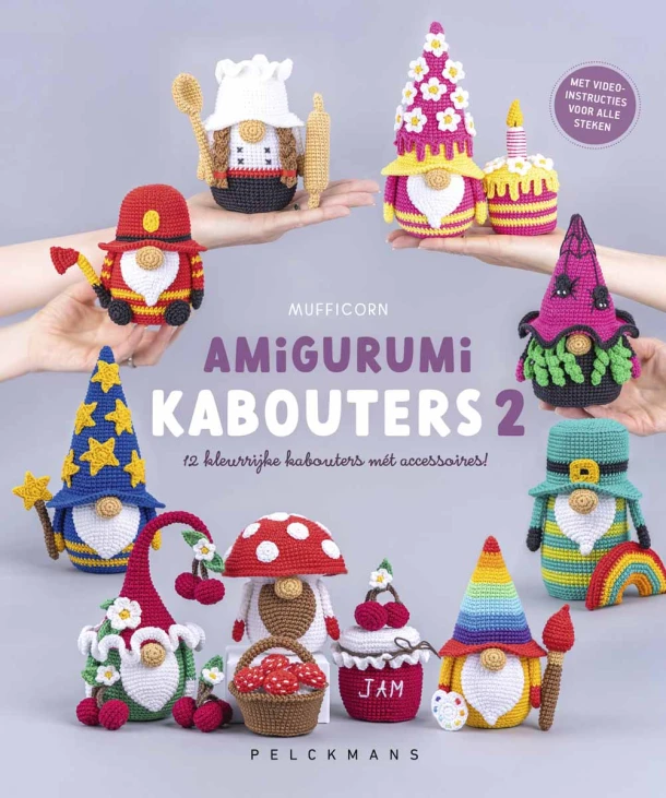 Amigurumi Kabouters 2 – Mufficorn – boek cover