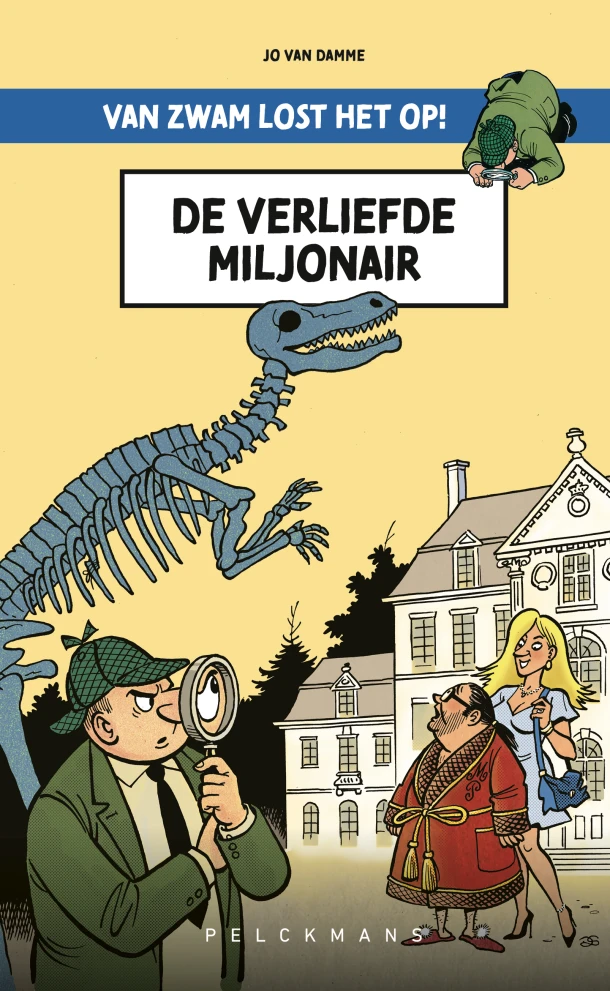 Van Zwam lost het op! – Jo Van Damme – boek cover
