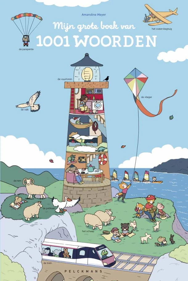 Mijn grote boek van 1001 woorden – Amandine Meyer – boek cover