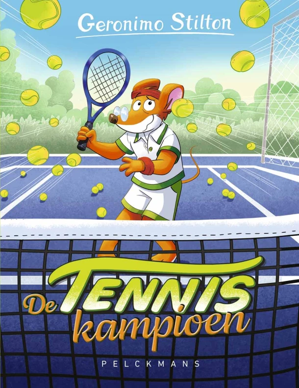 De tenniskampioen (102) – Geronimo Stilton – boek cover