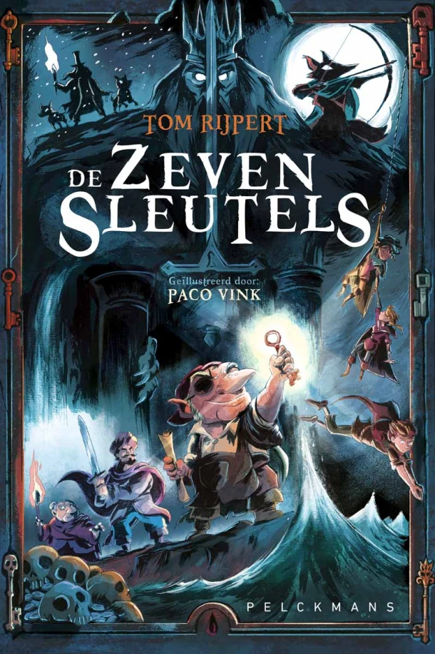 De Zeven Sleutels – Tom Rijpert – boek cover