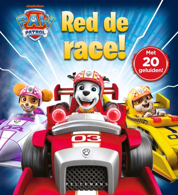 Paw Patrol - Red de race! – Paw Patrol – boek cover