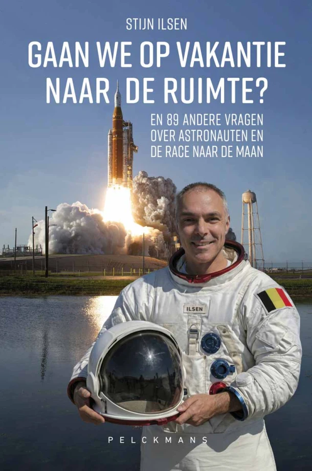 Gaan we op vakantie naar de ruimte? – Stijn Ilsen – boek cover