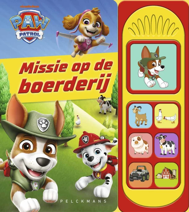 Paw Patrol - Missie op de boerderij – Paw Patrol – boek cover