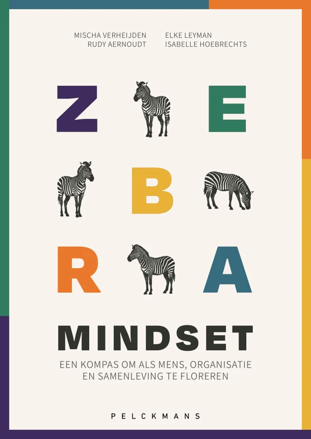 ZEBRA-mindset – Mischa Verheijden – boek cover