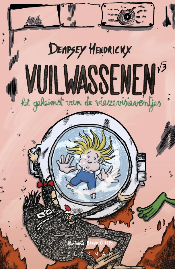 Vuilwassenen: het geheimst van de Viezevisieventjes – Dempsey Hendrickx – boek cover