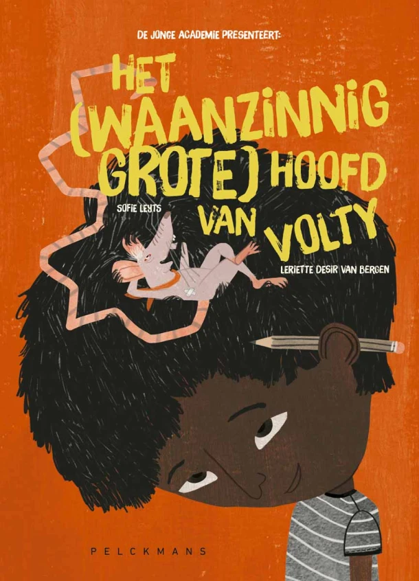 Het (waanzinnig grote) hoofd van Volty – Sofie Leyts – boek cover