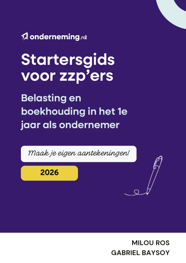 Startersgids voor zzp'ers – Milou Ros – boek cover