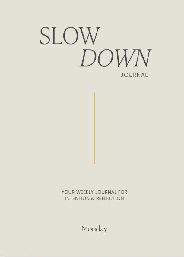 Monday Slow Down Journal – Hilde Eisma – boek cover