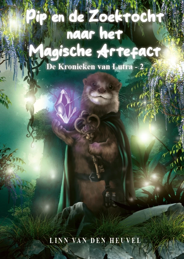 Pip en de Zoektocht naar het Magische Artefact – Linn van den Heuvel – boek cover