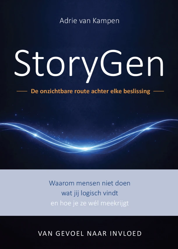StoryGen – Adrie van Kampen – boek cover