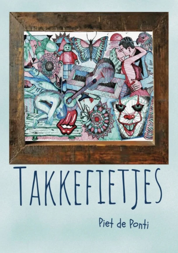 Takkefietjes – Piet de Ponti – boek cover