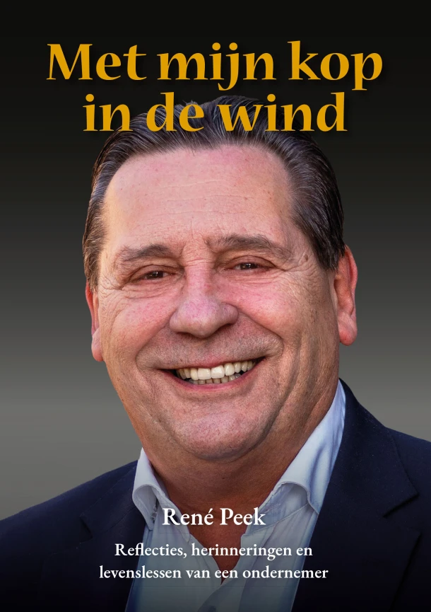 Met mijn kop in de wind – R. Peek – boek cover