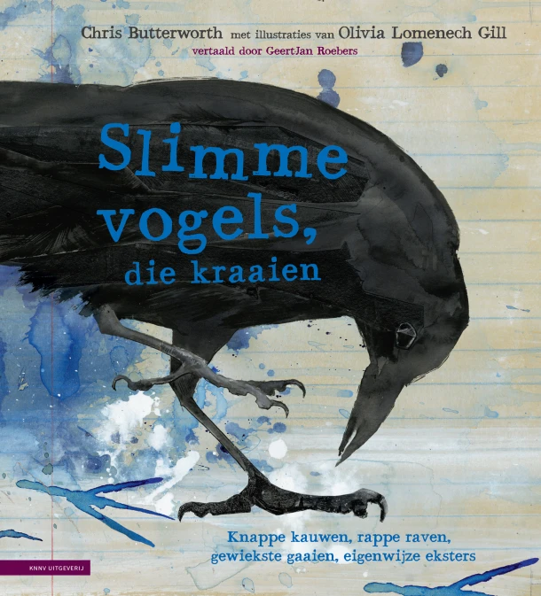 Slimme vogels, die kraaien – Chris Butterworth – boek cover