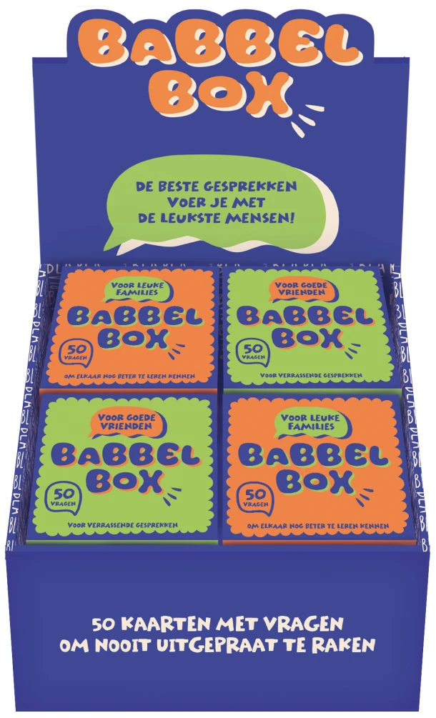 Display Babbelbox 2 x 6 ex. – ImageBooks Factory – boek cover
