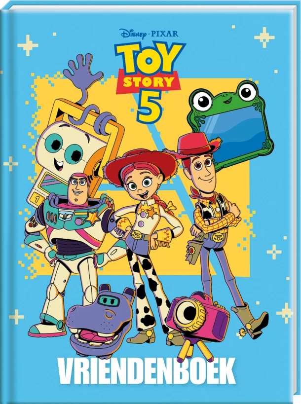 Vriendenboek - Toy Story 5 – boek cover