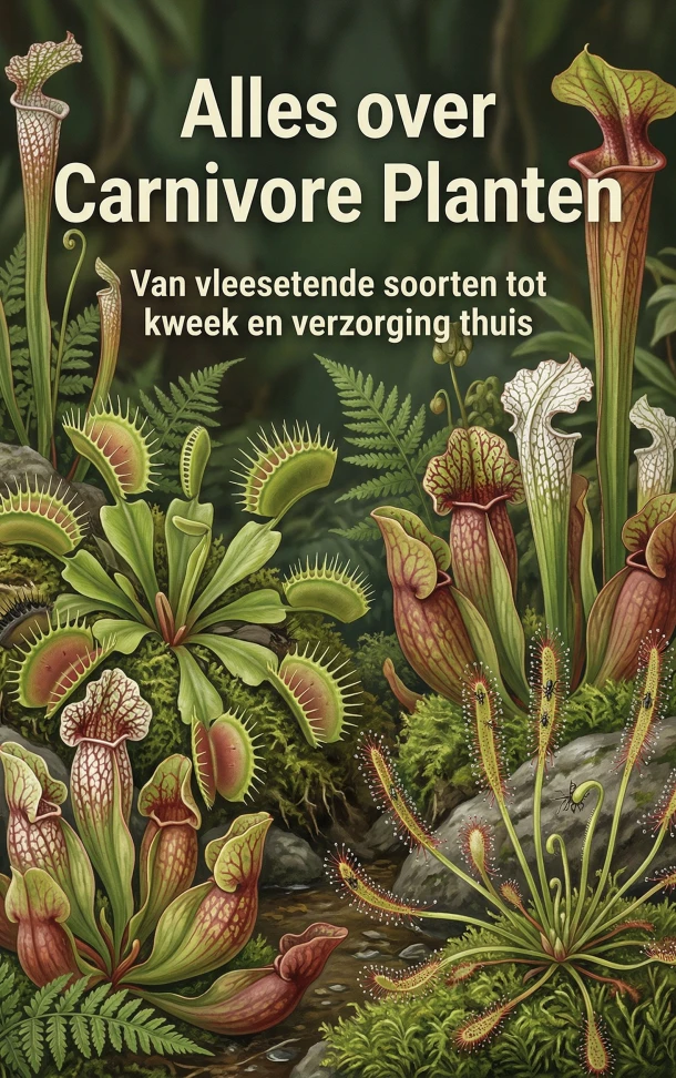 Alles over Carnivore Planten – Andries B.V. – boek cover