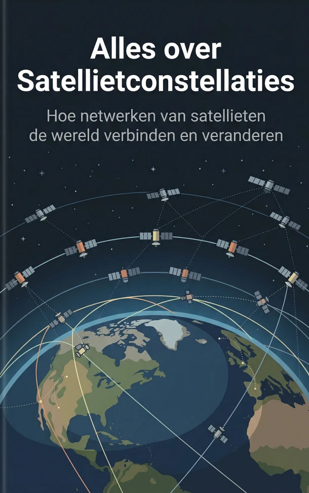 Alles over Satellietconstellaties – Andries B.V. – boek cover