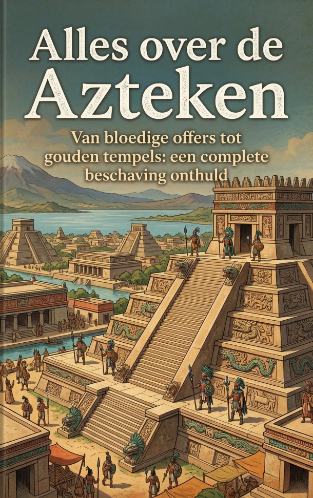 Alles over de Azteken – Andries B.V. – boek cover