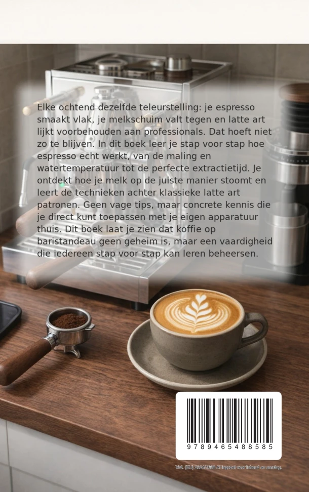 Koffie op Thuisbarista Niveau – Andries B.V. – boek cover