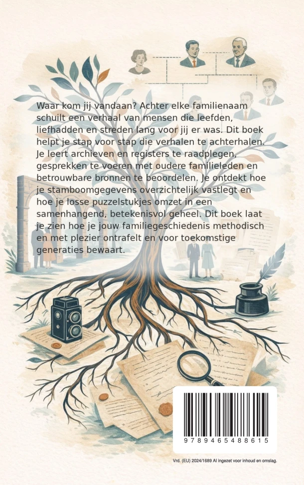 Familiegeschiedenis Uitzoeken – Andries B.V. – boek cover