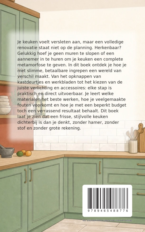 Keuken Pimpen Zonder Renovatie – Andries B.V. – boek cover