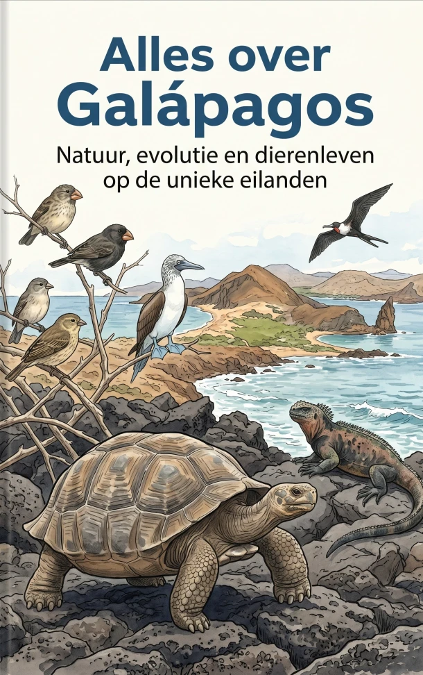 Alles over Galápagos – Andries B.V. – boek cover