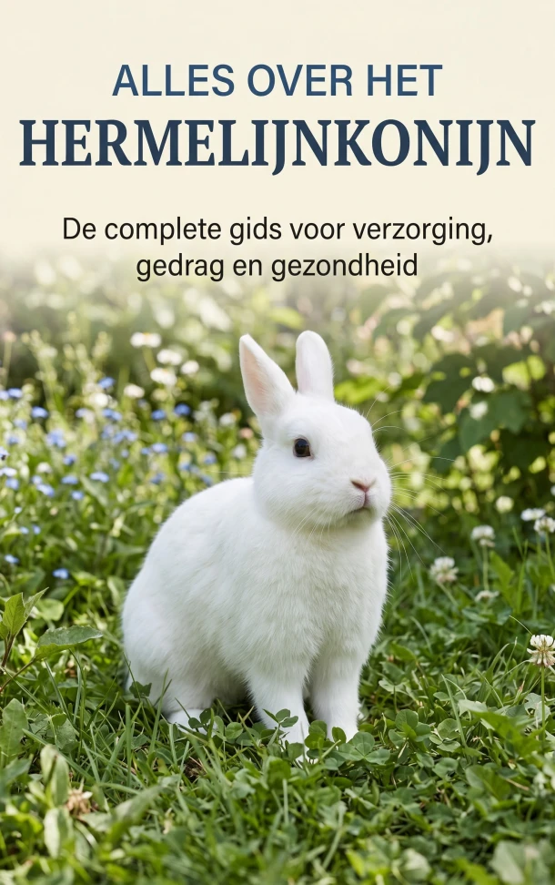 Alles over het Hermelijnkonijn – Andries B.V. – boek cover