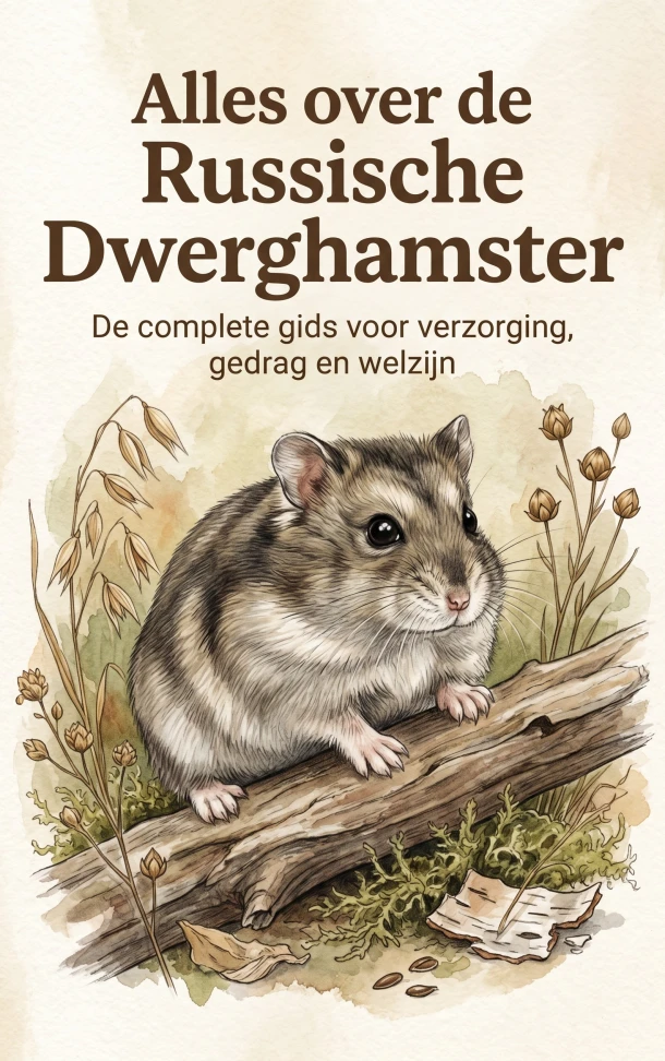 Alles over de Russische Dwerghamster – Andries B.V. – boek cover