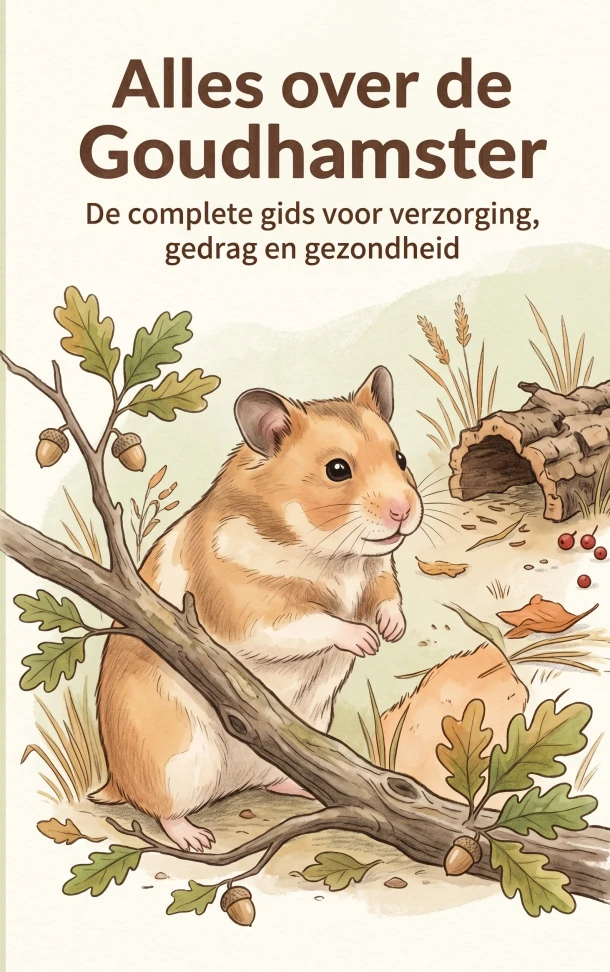 Alles over de Goudhamster – Andries B.V. – boek cover