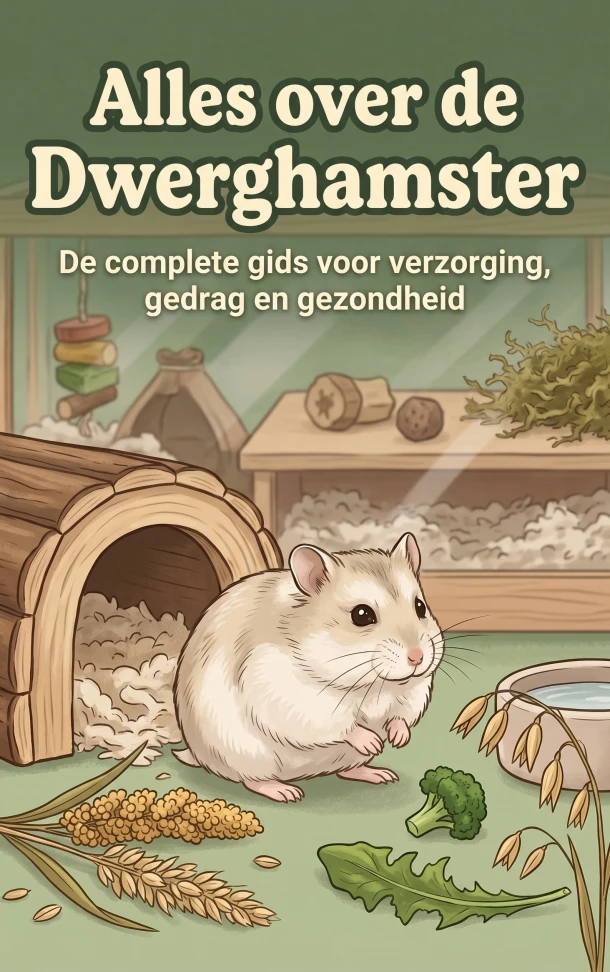 Alles over de Dwerghamster – Andries B.V. – boek cover