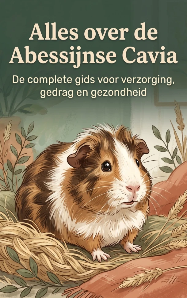 Alles over de Abessijnse Cavia – Andries B.V. – boek cover