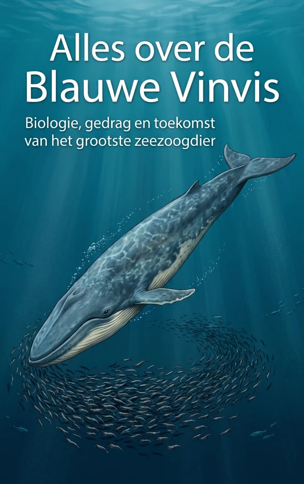 Alles over de Blauwe Vinvis – Andries B.V. – boek cover