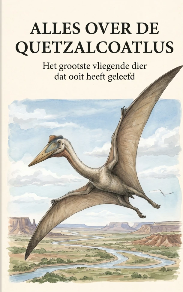 Alles over de Quetzalcoatlus – Andries B.V. – boek cover