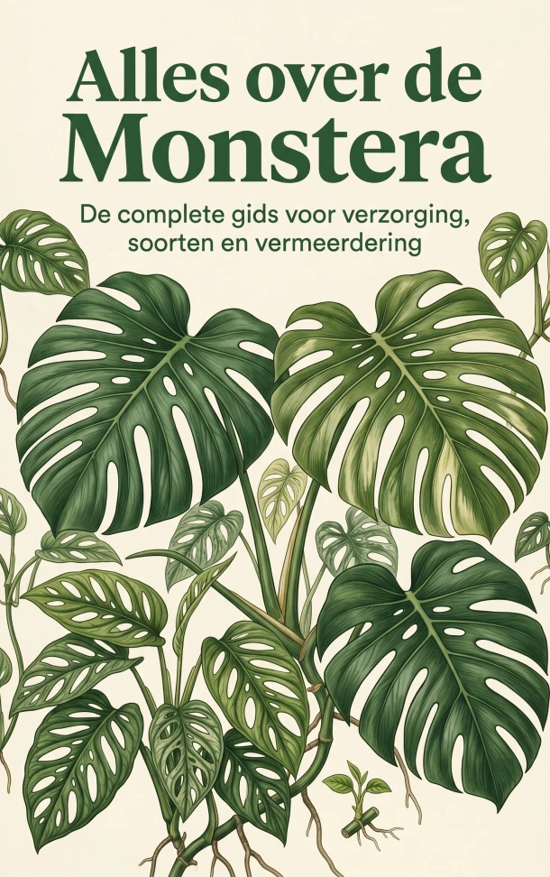 Alles over de Monstera – Andries B.V. – boek cover