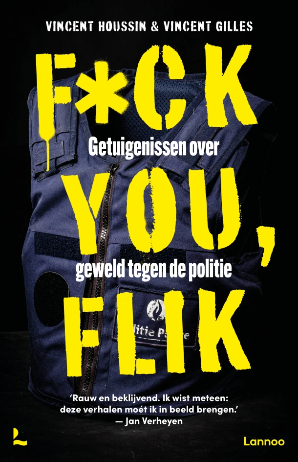 Fuck you flik – Vincent Gilles – boek cover