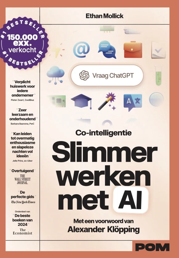 Co-intelligentie – Ethan Mollick – boek cover