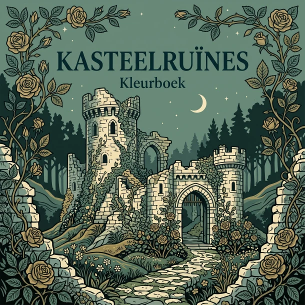Kasteelruïnes – Waries B.V. – boek cover