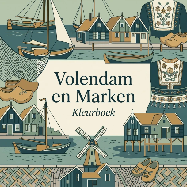 Volendam en Marken – Waries B.V. – boek cover