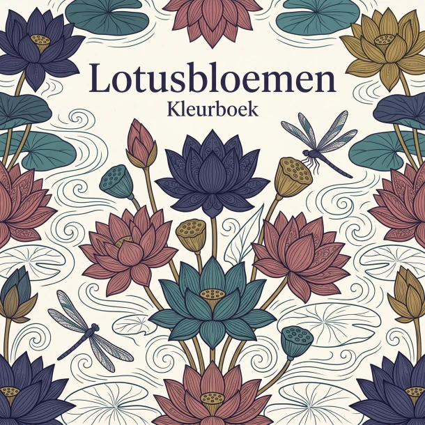 Lotusbloemen – Waries B.V. – boek cover